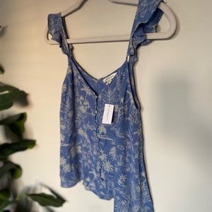 American Eagle Outfitters Hawaiian Print Tank Top - Small
